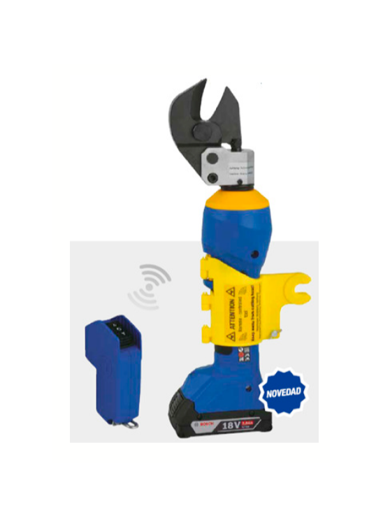 Alicate de Corte a Bateria com Controle Remoto